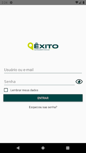 Android application EXITO GPS - Proteção Veicular screenshort