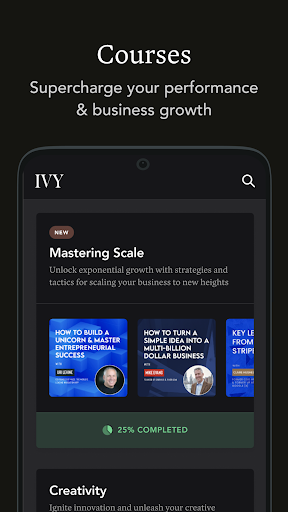 IVY Growth App Screen 3