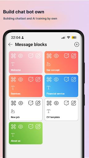 Mybot: Business automation Screen 2