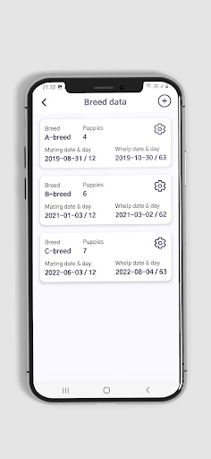 Breeding Journal Screen 3