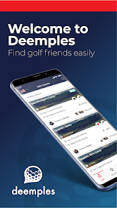 Imágen 1 Deemples - Find Golf Buddies android