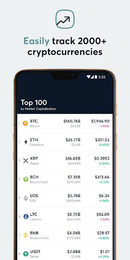 Screenshot of BlockHero Crypto Portfolio