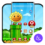 Cute Sunflower APUS Launcher theme icon