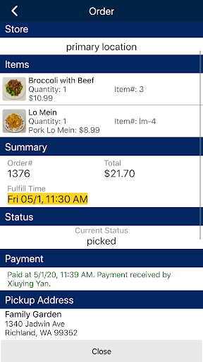 SecuCred Cashier Screen 3