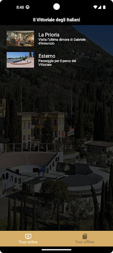 Vittoriale Virtuale Screen 2