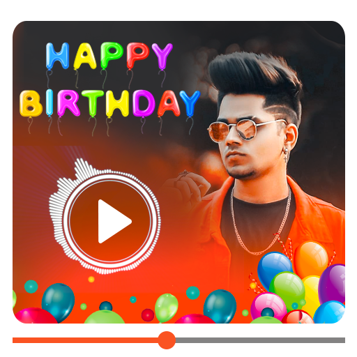 Birthday Video Maker with-Song  Icon