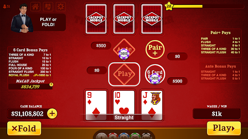 Triple Card Poker - Three Card 16