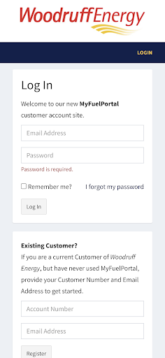 Android application Woodruff Energy screenshort