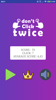 Don't Click Twice - A type of  - Screenshot 3