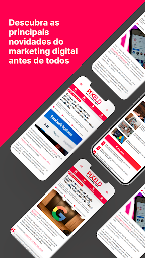 Android application Pixeld - Notícias do Digital screenshort
