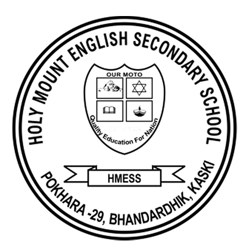 Holi Mount English Sec. School logo
