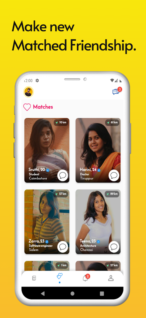 Mizhi - Malayali Dating Appのおすすめ画像3