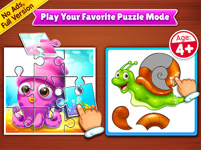 Puzzle Kids - Animals Shapes and Jigsaw Puzzles 1.4.6 Screenshots 17