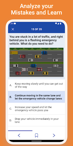 Iowa DOT Drivers License Test Screen 3
