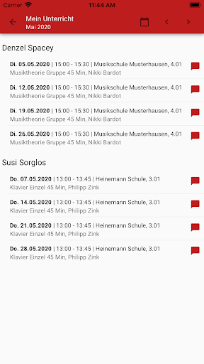 Musikschule Mosbach Screen 2