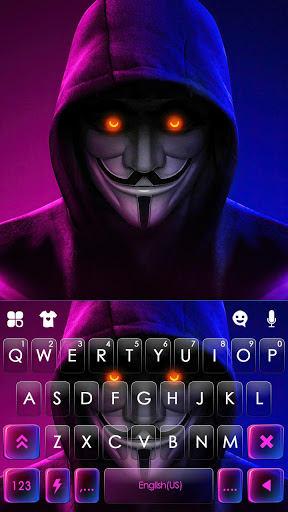 Download Anonymous Neon Keyboard Background Free for Android - Anonymous  Neon Keyboard Background APK Download 