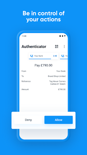 Android application Salt Edge Authenticator screenshort