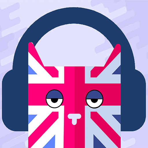 English Audio Cat logo