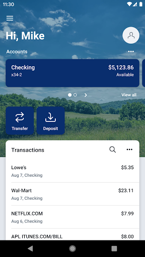 First US Bank Screen 2