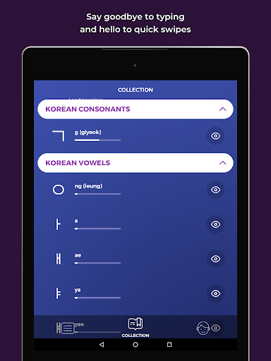 Learn Chinese, Japanese writing, ASL, with Scripts  APK screenshots 8