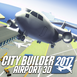 City builder 2017 Airport 3D icon