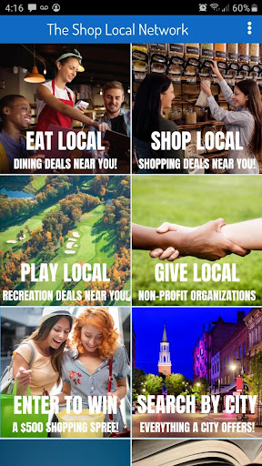 Android application I Shop Local - Local Discounts screenshort
