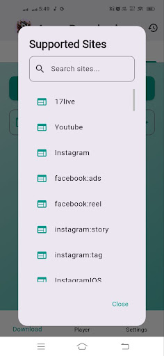 Angry Downloader  Player