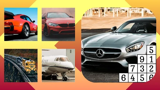 Pixel Color By Number: Vehicle