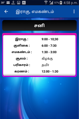 Gowri Panchangam in Tamil Screen 3