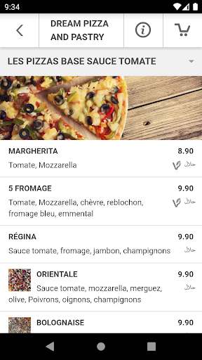 Dream Pizza and Pastry Screen 3
