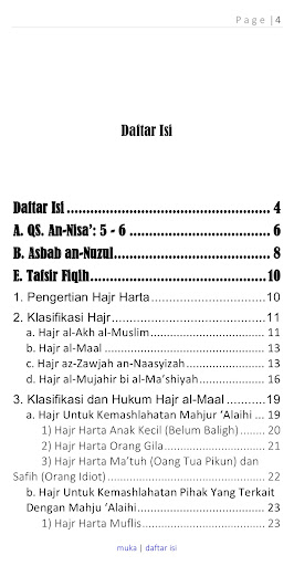 Tafsir Ahkam An-Nisa’ Harta Screen 2