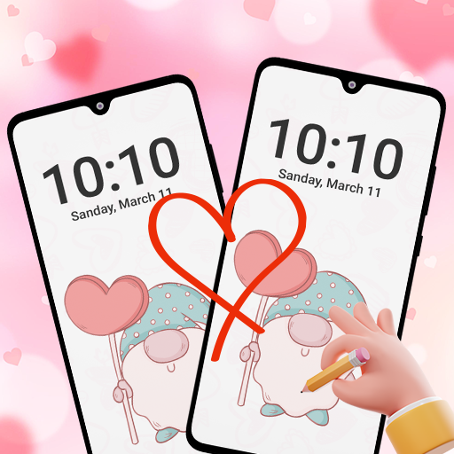 Draw Love: Lockscreen Drawing - AppWisp.com