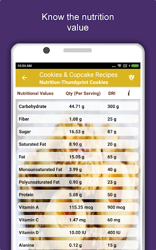 Screenshot of Cookies & Cupcakes Recipes