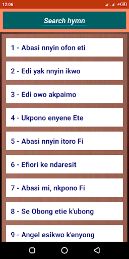 Efik Hymn Book (Pro) Screen 3