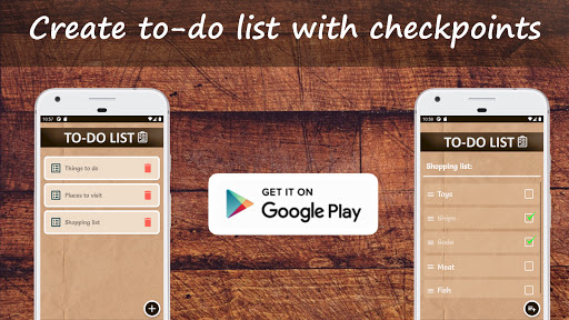 Android application Simple To-Do & Check List screenshort