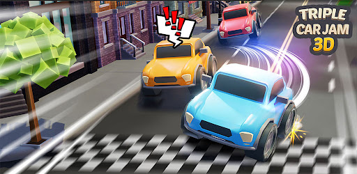 Triple Car Jam 3D: Car parking официальный баннер обложки приложения для Android