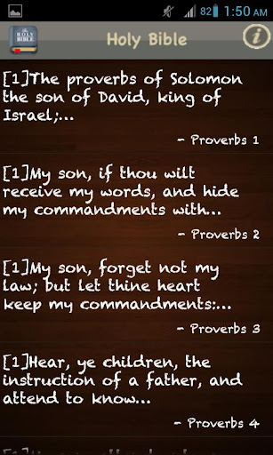 Holy Bible KJV Screen 3