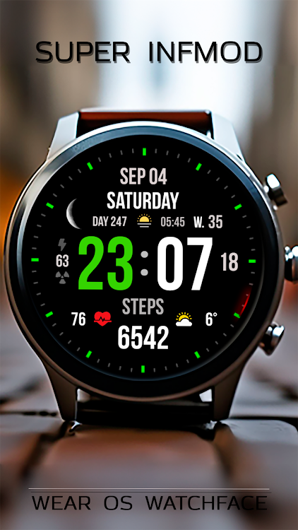 Super InfMod watch face - New - (Android)