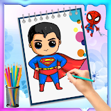 How to draw Justice League icon