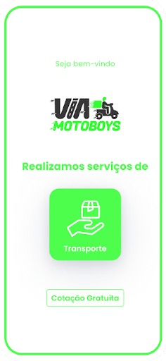 Android application Viamotoboys - clientes screenshort