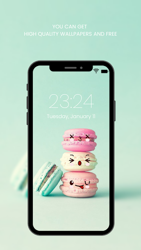 Screenshot of Kawaii Pastel Wallpaper
