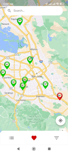 Hydrogen Fuel Finder Screen 2