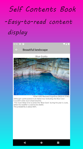 Self Contents Book App Screen 3