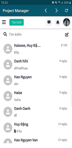 Android application PMT screenshort