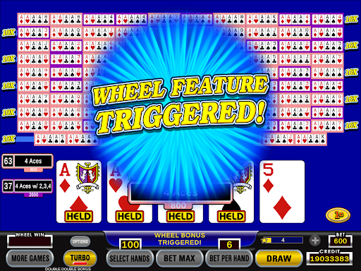 Hundred Play Draw Video Poker 14