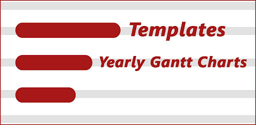 Android application templates Yearly Gantt Charts screenshort
