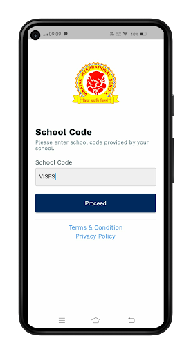 Android application ParentApp - Vinayak Int School screenshort
