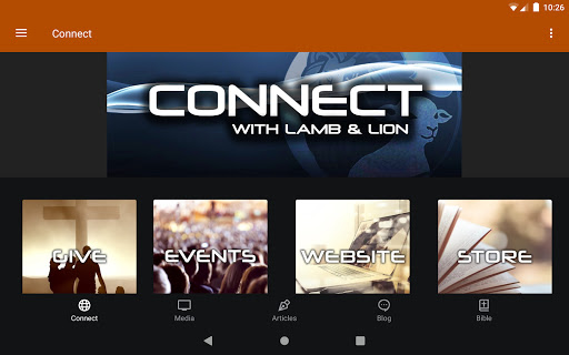 Screenshot of Lamb & Lion Ministries