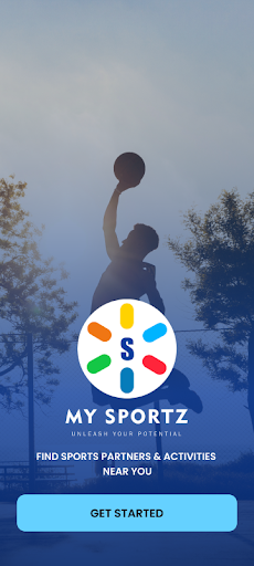 Android application Mysportz screenshort
