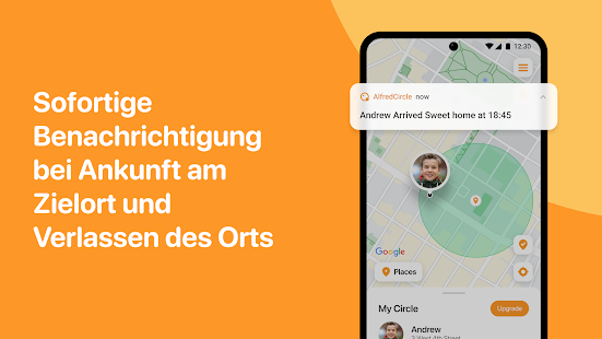 AlfredCircle - Familienortung Screenshot